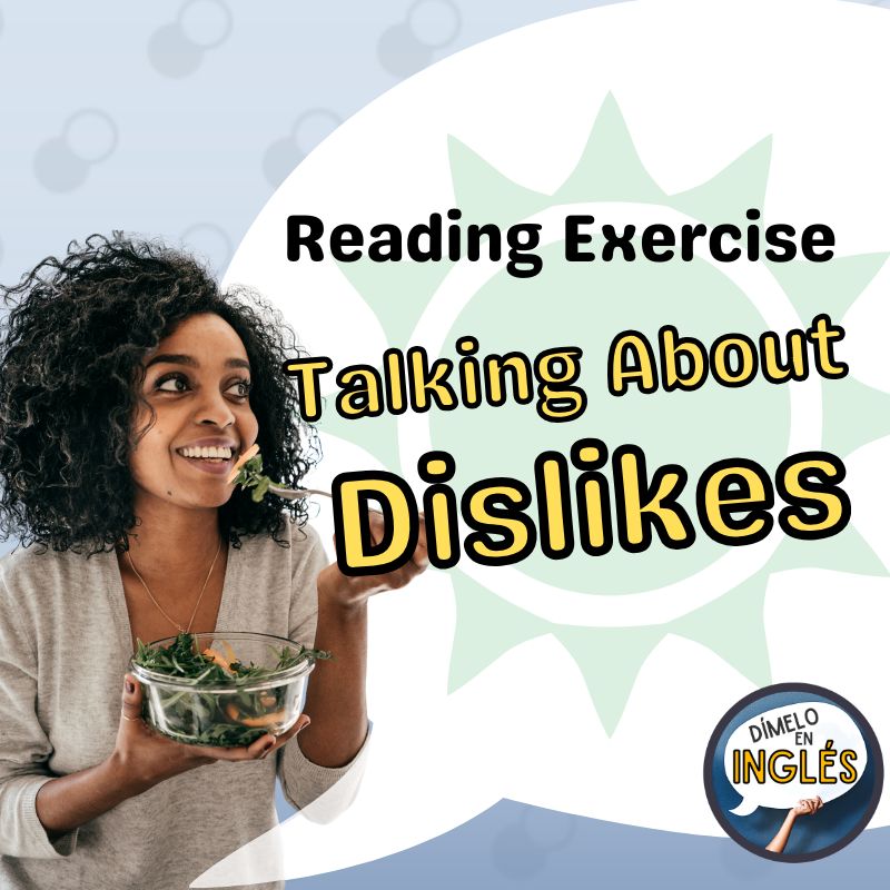Identifying Mistakes in Describing Foods You Dislike